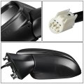 Auto Dynasty To1320383 Factory Style Driver Left Side Mirror Manual Folding Power Adjust Compatible With Toyota Rav4 19-24