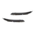 Front Bumper Cover Molding For Chrysler 300 2005 To 2010 Chrome Plastic Driver And Passenger Side Pair Replaces Ch1058127 