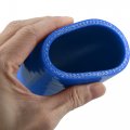 X Autohaux 57mm 2 25 Id 45 Degree Silicone Reducer Hose Coupler Intercooler Tube Blue For Car Intake Piping