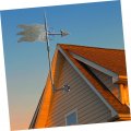 Alipis 2 Sets Weather Vane Bracket Roof Mount Tv Antennas Antennaings Pole Bracket Vanes Mount Stands Television Installation