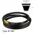Uxcell B-1981 B78 Drive V-belt Inner Girth 78-inch Industrial Power Rubber Transmission Belt