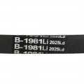 Uxcell B-1981 B78 Drive V-belt Inner Girth 78-inch Industrial Power Rubber Transmission Belt