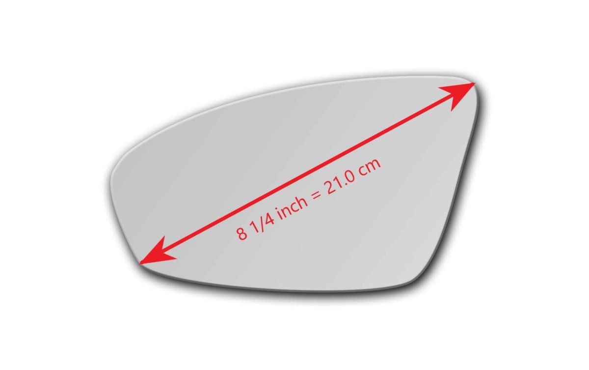 Mirror Glass With Full Size Adhesive For 2013 2016 Bmw M5 2012 2018 M6 2019 Alpina B6 Xdrive Gran Coupe Driver Side Left Lh 8