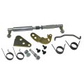 Tri Power Accelerator Linkage Kit For 1961 To 1963 Pontiac All Models Silver Zinc Inl14590 
