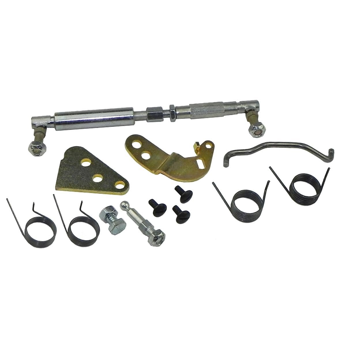 Tri Power Accelerator Linkage Kit For 1961 To 1963 Pontiac All Models Silver Zinc Inl14590