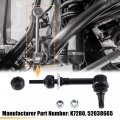X Autohaux 2pcs Front Sway Bar Links Kit K7280 Stabilizer Enda Link Replacement Suspension For Dodge Ram 1500 2500 3500