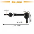 X Autohaux 2pcs Front Sway Bar Links Kit K7280 Stabilizer Enda Link Replacement Suspension For Dodge Ram 1500 2500 3500