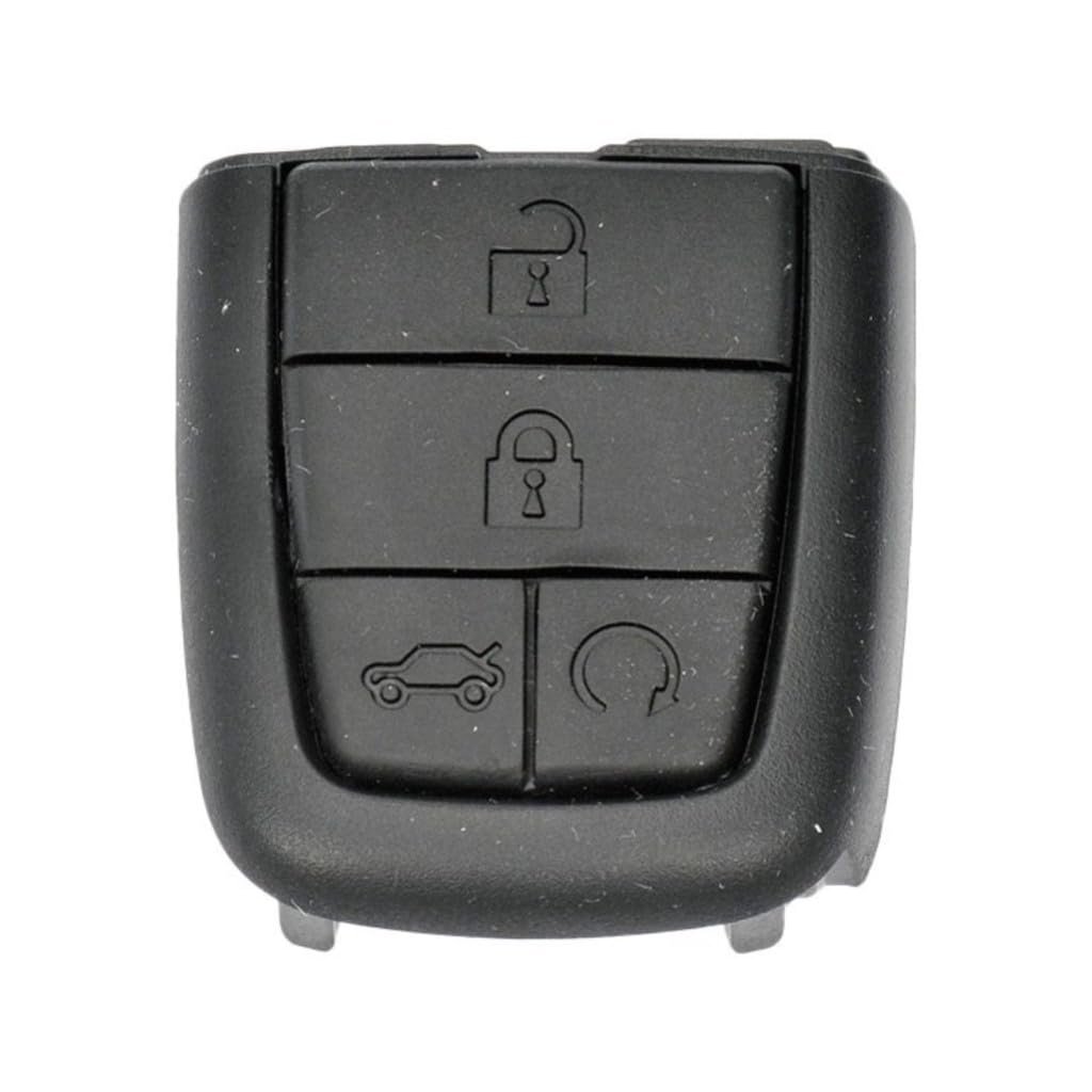 Keyless Remote Case For Pontiac G8 2008 2009 Black Plastic 4 Button Shell Start Lock Unlock And Trunk Replacement 92245050