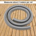 Vacuum Cleaner Hose Tube Eva Black 2m Flexible Soft Pipe Inner 32mm Outer 39mm Household Accessory