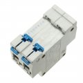 Uxcell 2 Poles 40a 400v Low-voltage Miniature Circuit Breaker Din Rail Mount Dz47-63 C40