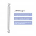Uxcell 1 2 Dia X 4-7 8 12x124mm Double Head Standoff Screws Acrylic Glass Nails 6pcs