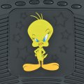 Bdk Warner Bros Tweety Bird Car Floor Mats 3pc Set Heavy Duty Rubber Fits Most Cars Trucks Van Suvs 