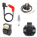 Gxywady Cdi Box Ignition Coil Voltage Regulator Rectifier Relay Kit Replacement For Honda Recon 250 Trx250 Te Tm 1997-2004
