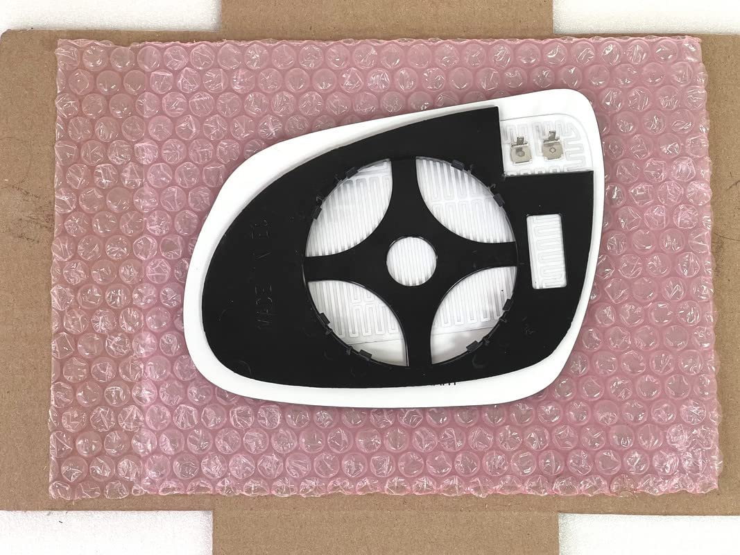 Heated Mirror Glass With Back Plate For 2011 2013 Kia Forte Passenger Side Right Rh 7 5 In Diagonal Convex Clips On Motor Mount