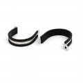 Uxcell 44mm Dia Epdm Rubber Lined P Clips Cable Hose Pipe Clamps Holder 5pcs