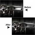 Lirun Full Set Interior Trim Kit Black Dashboard Panel Gear Shift Decoration Cover 13pcs For Bmw Mini Cooper R50 R53 2005-2006