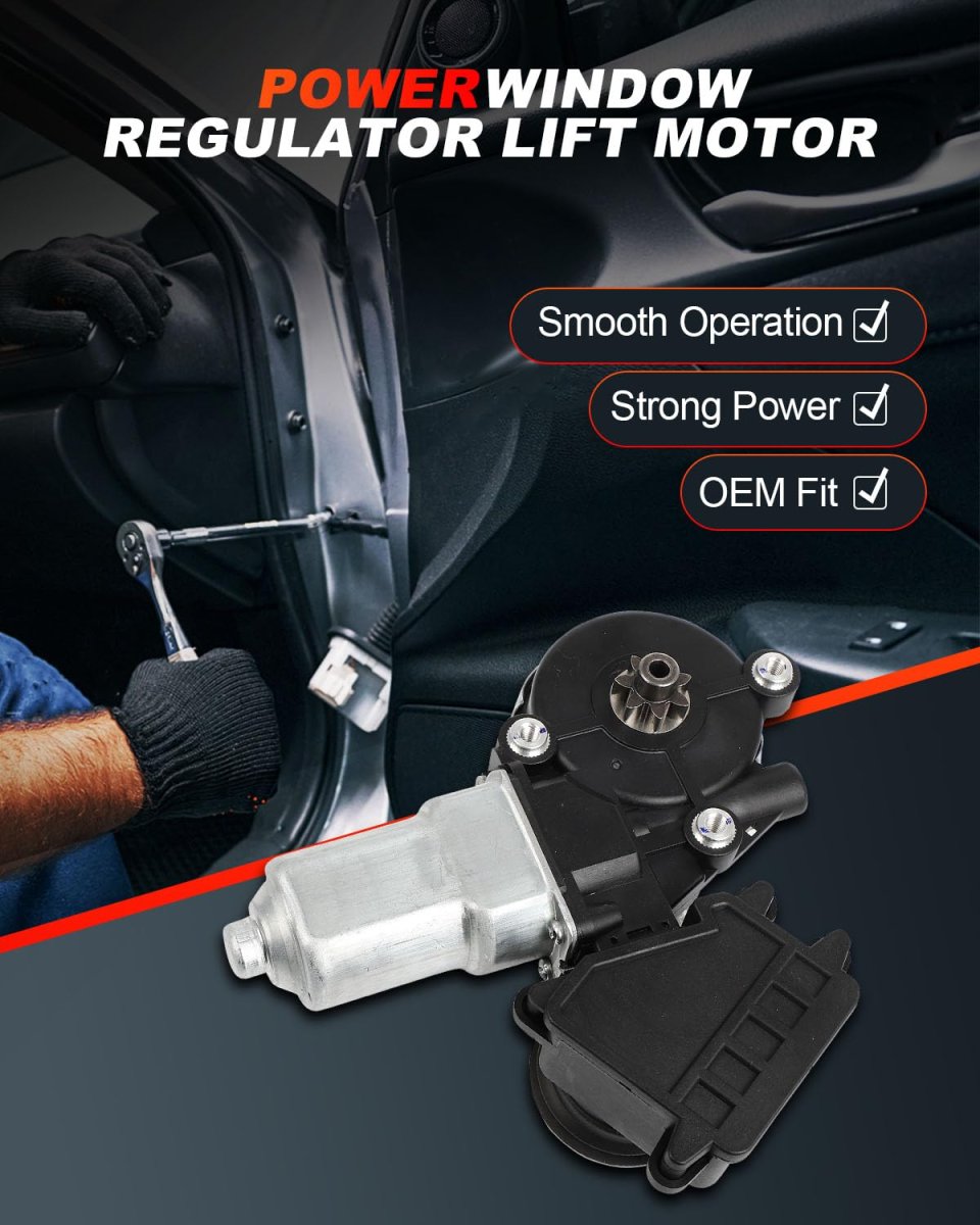 Front Left Power Window Regulator Motor 742 660 For Toyota Camry 2012 2014 Prius V 2013 Rav4 2015