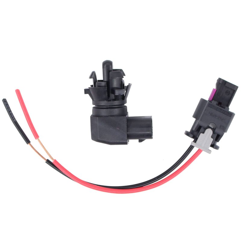 Xtremeamazing Outside Ambient Air Temperature Sensor And Connector Plug Pigtail Wire Harness Kit For Camaro Colorado Escalade