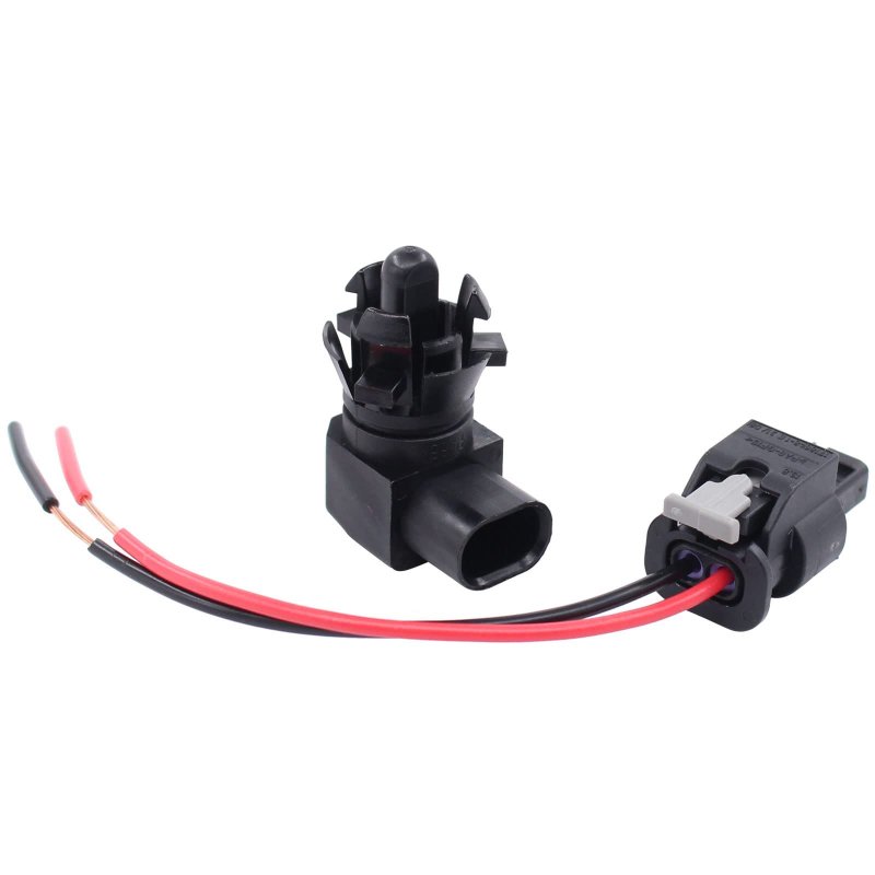 Xtremeamazing Outside Ambient Air Temperature Sensor And Connector Plug Pigtail Wire Harness Kit For Camaro Colorado Escalade