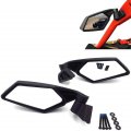 Adjustable Black Racing Side Mirrors With Led Signal Light For 2017 2018 2019 Can Am Maverick X3 And Max R Utv-010-a