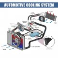 X Autohaux Coolant Radiator Reservoir Tank 17137640515 Overflow Expansion Bottle And Sensor For Bmw 135i 335i Xdrive X1