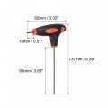 Uxcell 2mm Hex Key T-handle Dual End Wrench Spanner Metric S2 Steel 4 Pcs