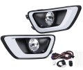 Front Fog Lights Driving Lamps With Switch Wiring For Chevy Colorado 2015-2019 A Clear Lens Driver And Passenger Side 