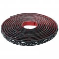 Flexible Peel And Stick Molding Trim 6 5 Ft Waterproof Self Adhesive Wall Edge For Mirror Frame Cabinet Home Decor Black Silver 