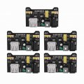 5 Pcs 5v 3 3v Power Supply Breadboard Dedicated Module Battery With Usb Port