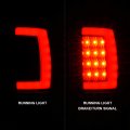 Amerilite For 1994-2001 Dodge Ram 1500 2500 3500 Truck Black C-bar Led Tube Replacement Tail Lights Signal Lamp Pair Passenger