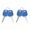 Neeseelily 4pcs Ignition Keys 82030143 14601 Compatible With New Holland Tractors T5030 T5040 T5050 T5060 T5070 T6 120 125 140