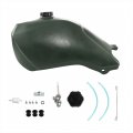 Waltyotur Green Plastic Fuel Tank With Cap And Petcock 11325-12 11392512 Replacement For 1993-2000 Honda Fourtrax 300