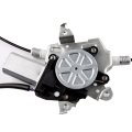 Front Side Power Window Regulator With Motor Assembly Pair Set For 1996 2007 Ford Taurus And 2005 Mercury Sable