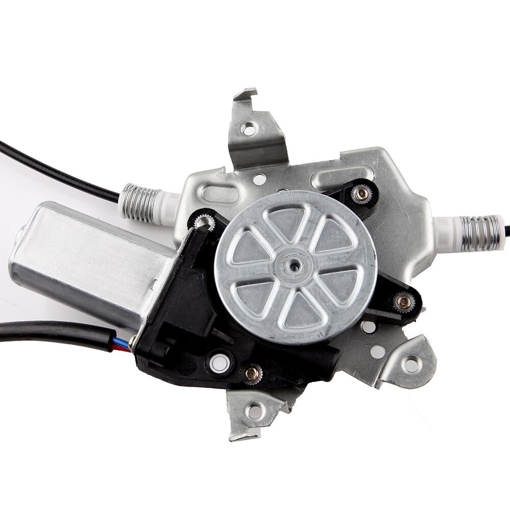 Front Side Power Window Regulator With Motor Assembly Pair Set For 1996 2007 Ford Taurus And 2005 Mercury Sable