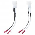 2pcs Car Front Dash Tweeter Speaker Wiring Harness For Highlander 2015-2023