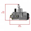 Caltric Front Left And Right Brake Cylinders Compatible With Honda Rancher 350 Trx350fe Trx350fm 2000-2003