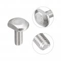 Uxcell T-slot Bolts 5pcs M10x25mm Slot Drop-in Stud Sliding 304 Stainless Steel Shape Screws For T Track