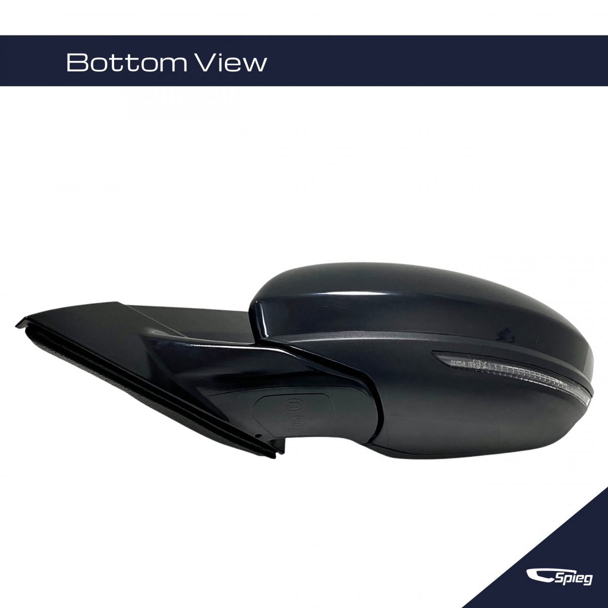 Driver Side Mirror For 2019-2024 Nissan Altima Sl Sv Power Adjusted Heated Glass With Turn Signal Light Material Black 6 Pins