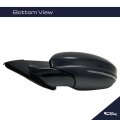 Driver Side Mirror For 2019-2024 Nissan Altima Sl Sv Power Adjusted Heated Glass With Turn Signal Light Material Black 6 Pins