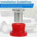 Pu Rear Differential Bushing 211938b For Lexus Ls400 I Lsi And Toyota Celsior I Ii Century 1 P Rear Differential Rear Bushing