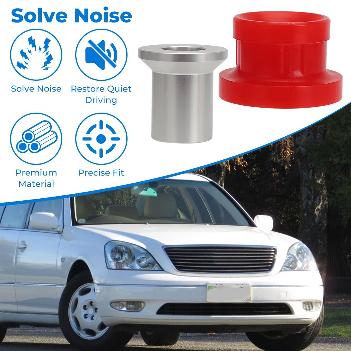 Pu Rear Differential Bushing 211938b For Lexus Ls400 I Lsi And Toyota Celsior I Ii Century 1 P Rear Differential Rear Bushing