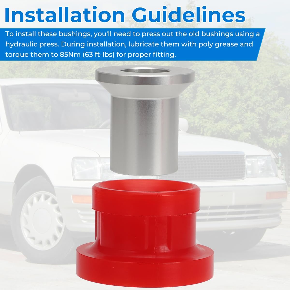 Pu Rear Differential Bushing 211938b For Lexus Ls400 I Lsi And Toyota Celsior I Ii Century 1 P Rear Differential Rear Bushing