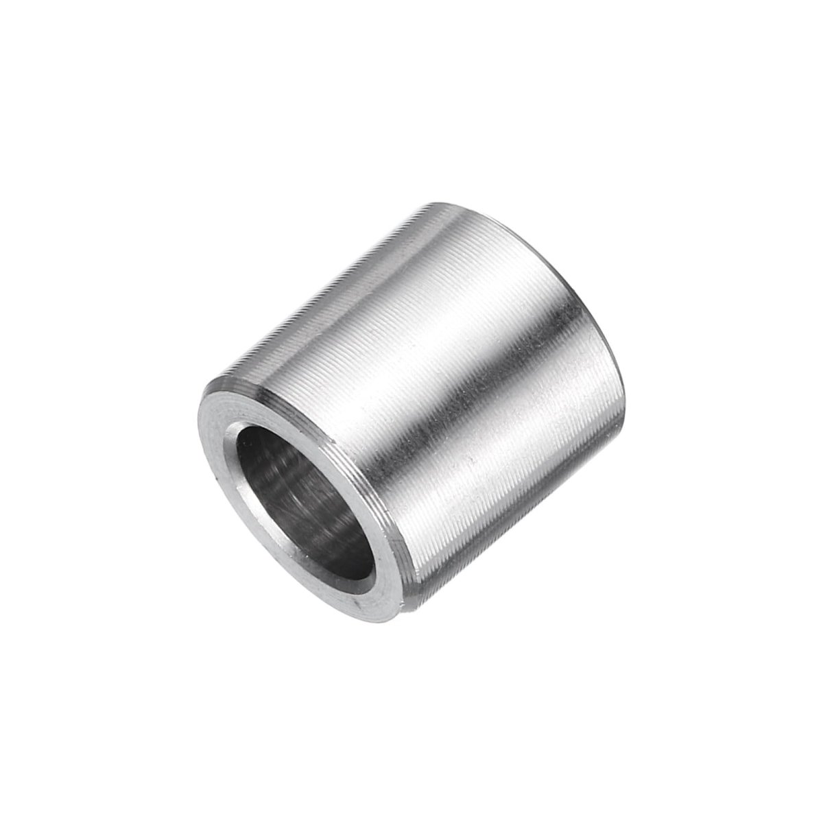5 Pcs Stainless Steel Spacers 16 In Bore X 2 Od 1 Length Round Metal Screw Bushing For Screws Bolts And Rods Silver Finish