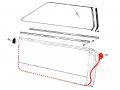 Door Weatherstrip Seal Gasket 1969-70 Mustang Cougar C9zz-6520530-1