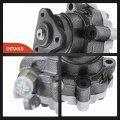 A-premium Power Steering Pump Compatible With Land Rover Discovery 1999 2000 2001 2002 2003 2004 0l 4 6l Replace 21-5255