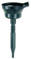 Lubrimatic 75-074 2-piece Plastic Funnel W Flexible Spout Black 
