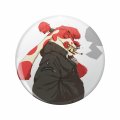 Punkpimpa Double Sided Stainless Steel Keychain 3d Resin Encased Round Design 1 25 In Novelty Key Ring For Backpacks And 