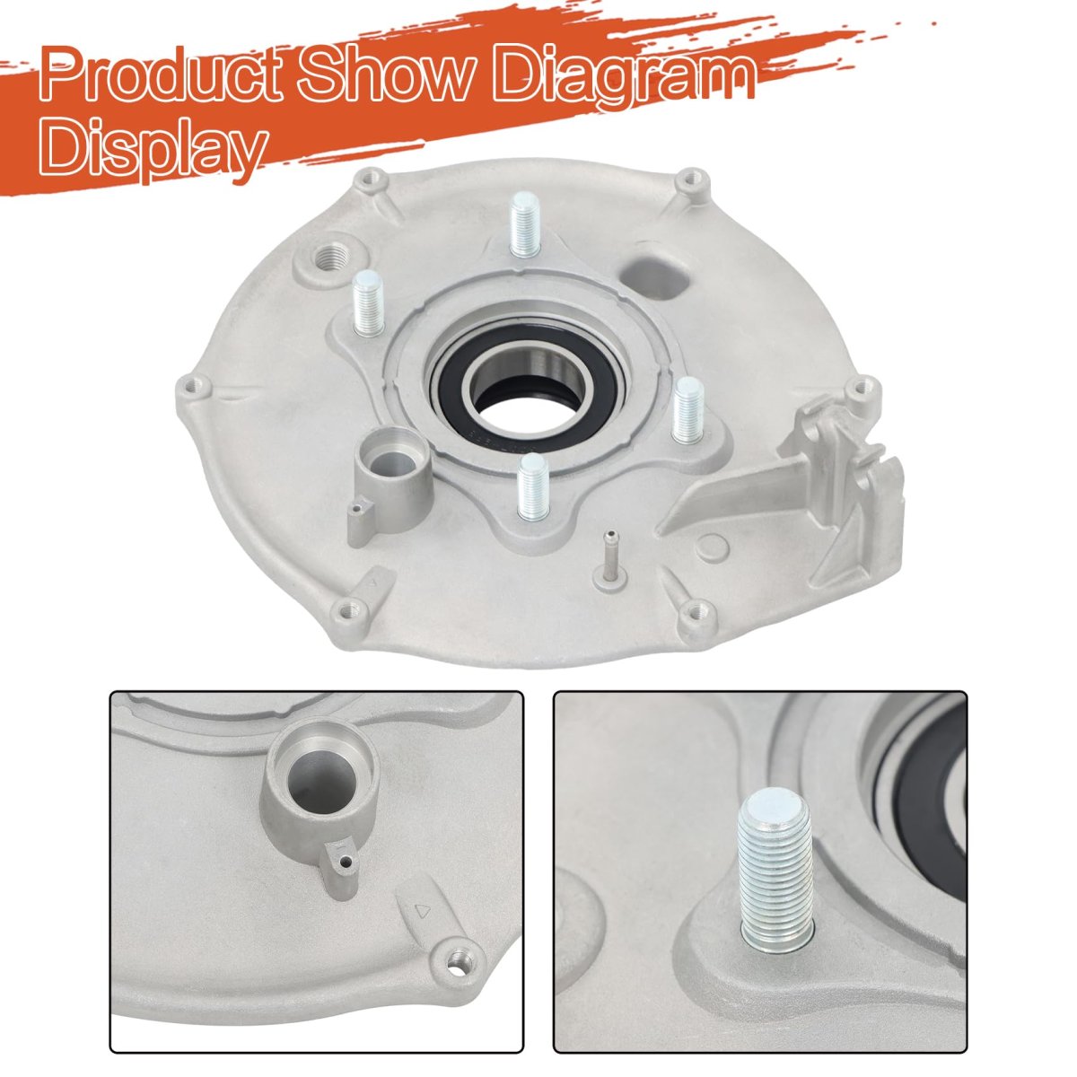 Rear Brake Backing Plate Replacement For Honda Trx300 2x4 4x4 Foutrax 1988 1999 2000