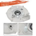 Rear Brake Backing Plate Replacement For Honda Trx300 2x4 4x4 Foutrax 1988 1999 2000