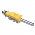 Router Bits 1 4 Shank Architectural Molding Set 8mm Handrail Milling Cutter Woodworking Tools Carbide Cnc 28mm Fishtail Armrest